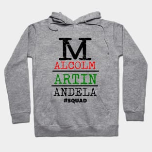 Malcolm Martin Mandela Hoodie